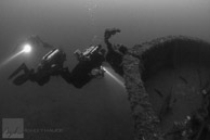 Bow of the Infidel wreck